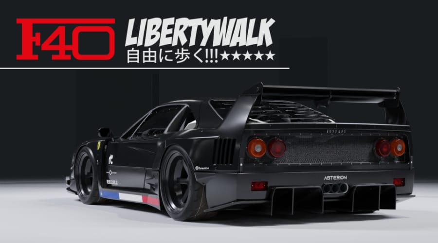 F40 Liberty Walk